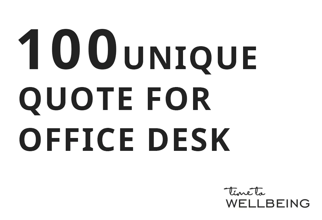 100 Unique quote for office desk