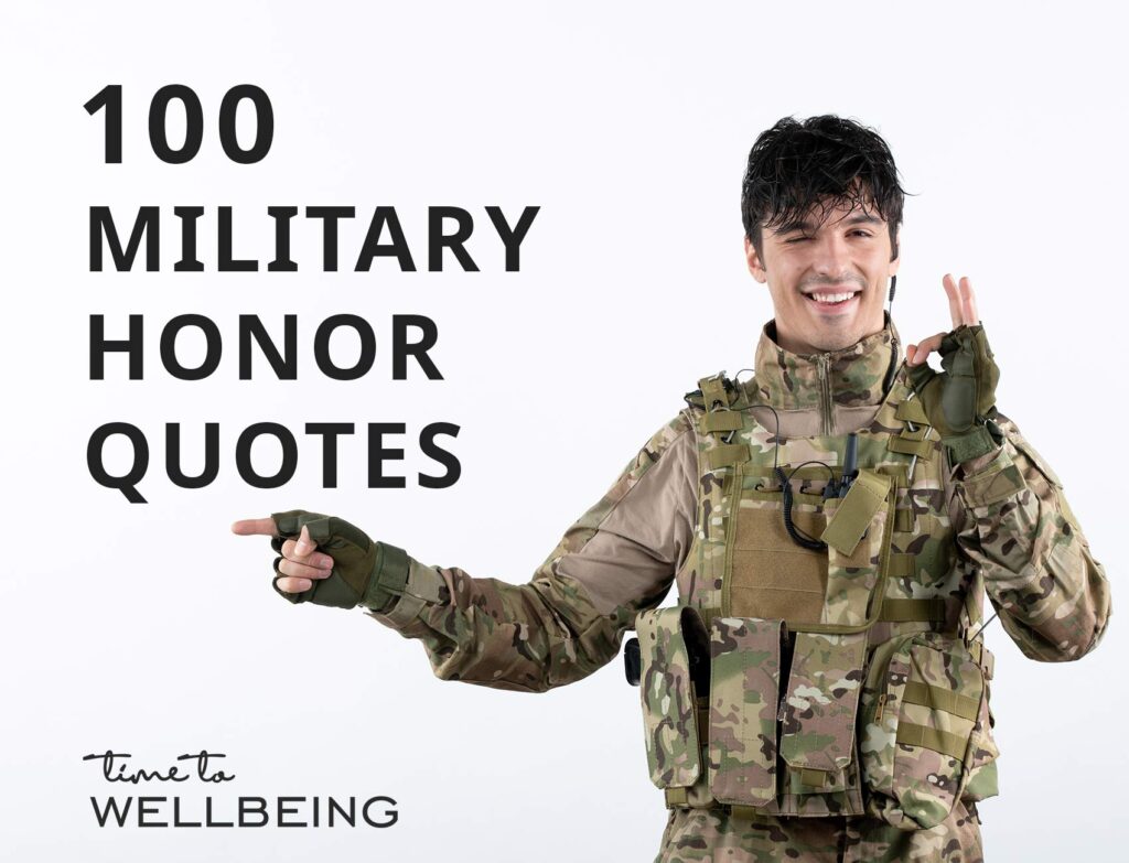 100 military honor quotes